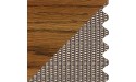 Wooden Mallet WallSaver Luggage Rack Tan Webbing Medium Oak Finish - BS7TPZTG0