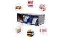 Auseibeely Hat Organizer Hat Storage for Baseball Caps Baseball Cap Bag Durable Dust Proof Cap Holder Clear Plastic Bag with Handles and Zipper Closure for Bra Socks Underwear Holds Up to 20 Hats - B6NF0Z037