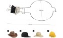 CHLIVE Cowboy Hat Rack for trucks&cars Sturdy Steel Over The car Hat Holder - BAKOFHAS2