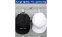 KIMBORA Hat Rack for Door 24 Hook & Loops Hat Organizer for Baseball Caps Snapbacks Cap Holder Grey - BUSKWVXKM