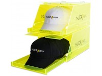 The CapBox Stackable Storage for Baseball Caps Fitted Hats Snapbacks & Trucker Caps Neon Yellow - BHRP4KQMD