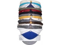 The ORIGINAL DomeDock! American patented Wall Mount Hat Rack 25 Ball Cap Storage. Compact Hat Organization System. Made and Shipped in USA. Single White - BO8VVGMH5