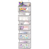 5 Shelf – Over The Door Organizer Nursery Organizers and Storage Back of Door Storage Organizer Closet Organizers and Storage for Home Nursery Room Bedroom Bathroom - BBLP2XC3V