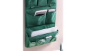 Besterry Organizer Fabric Dormitory Pocket Wall Door Cloth Hanging Storage Bag Case Over The Door Storage 10 Pockets Home Closet Organizers Green - B69WVVDJX