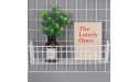 Kaforise Wire Wall Grid Panel Multifunction Painted Photo Hanging Display and Wall Storage Organizer Pack of 2 Size 25.6 x 17.7 White - BBM6KGA7Q