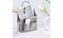LYroo 2 Pack Wall Hanging Bag for Bathroom Kitchen Dormitory Organizer Basket Waterproof Wall Storage Box with Sticky Hook - BH6ZI4679