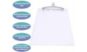 20 Packs Disposable Clear Garment Bags Dry Cleaning Laundrette Polythylene Garment Clothes Cover Protector Bags Hanging Garment Bags,Suit Bags Dust Cover for Closet Clothes Storage 23.6 W x 35.4 L 20 Packs Clear - BP7UG4BTU