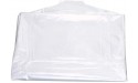 20 Packs Disposable Clear Garment Bags Dry Cleaning Laundrette Polythylene Garment Clothes Cover Protector Bags Hanging Garment Bags,Suit Bags Dust Cover for Closet Clothes Storage 23.6 W x 35.4 L 20 Packs Clear - BP7UG4BTU