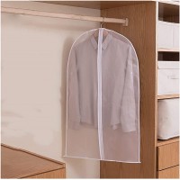 3psc Suit Bag ,Garment Bags Covers Clear 24'' x 40'' Hanging Clothing Storage Bags Lightweight Dust-Proof Clothes Cover Bags with Full Zipper for Suit Jacket Shirt Sweater Size : 24'' x 40'' - BVSG0C946