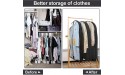 ATHLERIA 6 Packs 40 Suit Bag with 4 Gusseted Garment Bags for Closet Storage Large Size Hanging Clothes Cover for Coats Sweaters Shirts Winter Outer,Jacket,Dress dust Cover Bags - B4Y0VCQAO