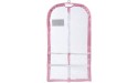 Clear Plastic Garment Bag with Pockets for Dance Competitions Danshuz Pink - BJX6ZGQB1