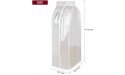 Garment Bags Suit Bag,Garment Bags for Hanging Clothes Storage,Dustproof Waterproof Hanging Garment Bag with Full Zipper,Magic Tape,Strap for Coat Dress,Closet Storage Clothes Dust Cover - BOINGFB4F