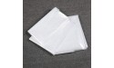 HEMOTON 50pcs Disposable Clear Garment Bags Dry Cleaning Laundrette Polythylene Garment Clothes Cover Protector Bags - B4KARMX2Z