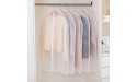 Hotymore Hanging Garment Bags Clear 24×40 inch 5 Pcs Lightweight Clear Suit Bag Full Zipper Dust-Proof Clothes Cover Bags Hanging Garment Bags for Clothes with Closet Storage and Travel - B2ZQ4WK7Z