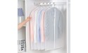 Hotymore Hanging Garment Bags Clear 24×40 inch 5 Pcs Lightweight Clear Suit Bag Full Zipper Dust-Proof Clothes Cover Bags Hanging Garment Bags for Clothes with Closet Storage and Travel - B2ZQ4WK7Z