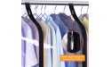 MISSLO 40 Hanging Garment Bags for Closet Storage Clear Garment Rack Cover Bottom Enclosed Cloth Cover Hanging Clothes Storage Bag Waterproof Clothes Protector for Suits Coats Sweaters Shirts - BA4EL0P1L