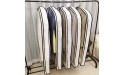 ONACE Garment Bag for Hanging Clothes Closet Storage Bags for Travel 4 Gusset Clear Suit Bags,White,43,5 Packs - BEVFXJ1Y4