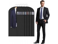 Suit Bags For Men Travel 40-Inch ，Garment Bags For Travel Garment Bags For Hanging Clothes，Suit Bags For Closet Storage（Set Of 5） - BSJ7XSC5J