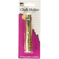 Charles Leonard Pen Style Aluminum Chalk Holder with Chalk Assorted Colors 74545 - B9O0C33X7
