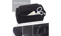 HVOMO Big Capacity Pencil Case High Large Storage Pouch Marker Pen Case Travel Simple Stationery Bag School College Office Organizer for Teens Girls Adults Student（Black） - B4JXN1W20