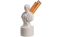 Ides of March Pencil Holder Office Decor Julius Caesar Bust Statue Pen Holder for Desk Organizers and Accessories by WHAT ON EARTH - BITO0W2AV