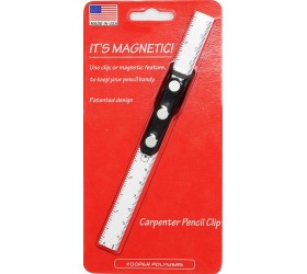 Kooper Polymers Magnetic Carpenter Pencil Clip with pencil - BQ1Z6OKSR