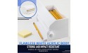 SimplyImagine Pencil Dispenser Holder For Classroom Home Office Use or Teacher Gift Durable Acrylic Rolling Knob Pencil Storage Box - BESLG7WZM