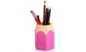 Wisedeal Creative Pencil Tip Design Pen Holder Pink 1 Pink - BCF08CRYJ