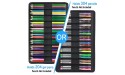 YOUSHARES Big Capacity Colored Pencil Case 300 Slots large Pen Case Organizer with Multilayer Holder for Prismacolor Colored Pencils & Gel Pen Quicksand Blue - B2UZYPVVM