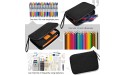 Zannaki Big Capacity Storage Pouch Marker Pen Pencil Case Simple Stationery Bag Holder for Bullet Journal Middle High School Office College Student Girl Women Adult Teen - BQSNKPLXF