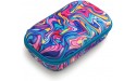 ZIPIT Colorz Pencil Box for Girls Cute Storage Case for School Supplies Holds Up to 60 Pens Secure Zipper Closure Machine Washable Swirl - BVOT27QMJ