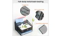 Coavas Desk Organizer Desktop Office Supplies Organizer With 6 Compartments Space Saving Mesh Desk Organizer With Pencil Holder And Storage Box With Drawer for Desktop Accessories Black - BL0OLJBH7