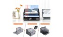 Coavas Desk Organizer Desktop Office Supplies Organizer With 6 Compartments Space Saving Mesh Desk Organizer With Pencil Holder And Storage Box With Drawer for Desktop Accessories Black - BL0OLJBH7