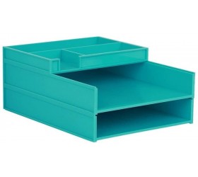 DYCSY Desk Organizers and Accessories，Mail Organizer Office Supplies,Magazine File Holder Color : Blue - BLAWLJ458