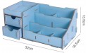 DYCSY File manager -Large Office Desk Stationery Expanding File Organiser Rack Tray Divider Color : B - B8VIM1D1T