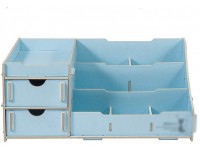 DYCSY File manager -Large Office Desk Stationery Expanding File Organiser Rack Tray Divider Color : B - B8VIM1D1T