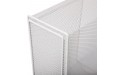 Mind Reader FILEBASK-WHT Metal Mesh Storage Letters Documents Folders Office Organization White File Basket - BF4C6GX93