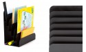 Mind Reader Vertical Desk File Organizer 6 Slots Black - BYNZX7668