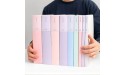 Paper Organizer Folder Information Book Protection Folder Business A4 Paper Introduction Book Management Document Bag 80 Pages Perfect School Supplies and Gifts File Folder Holder Color : D - B0PHC68IZ