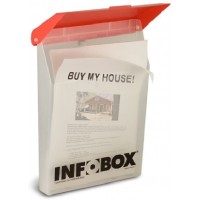 The InfoBox SYNCHKG099008 Outdoor Document Holder Pack of 2 - BZ1GLWIVA