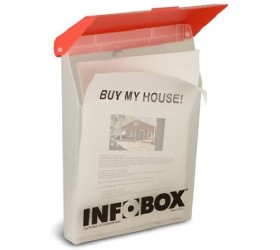 The InfoBox SYNCHKG099008 Outdoor Document Holder Pack of 2 - BZ1GLWIVA