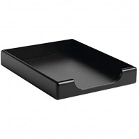 Rolodex® Wood Tones™ Letter-Size Tray Black - BAF1ADJVN