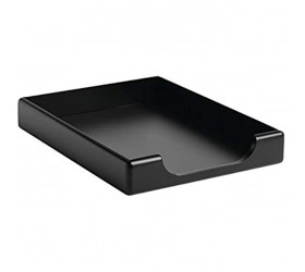 Rolodex® Wood Tones™ Letter-Size Tray Black - BAF1ADJVN