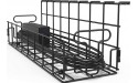 SHW Under Desk Cable Management Wire Tray Organizer Set of 2 - BE9D306GE