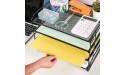 SUPEASY Desktop File Organizer Mesh File Organizer with 4 Letter Trays,Easy Installation Desk Organizer for Office School and Home Black - BP7N5L8WB