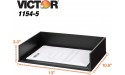 Victor Technology LLC Midnight Black Desk Tray - BYS8I0F8G