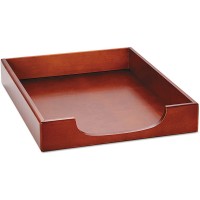 Wood Tones Legal Desk Tray Wood Black - BDIJ6QIII