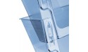 Acrimet 3 Pockets Wall Mount File Holder Organizer Letter Size Clear Blue Color Hangers Included - BYN5Q2E2N