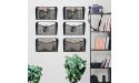 COSYAWN 3 Pack Mesh Wall Mounted File Holder Hanging Wall File Organizers for Home and Office - BT1CQT8SL