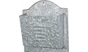 Deco 79 49139 Metal Wall Pocket 15W 35H Gray - BTNLKNZ96